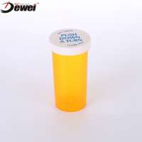 20Dr Custom Pills Bottle Childproof Containers  Vial Child Resistant Cap Vial Bottle