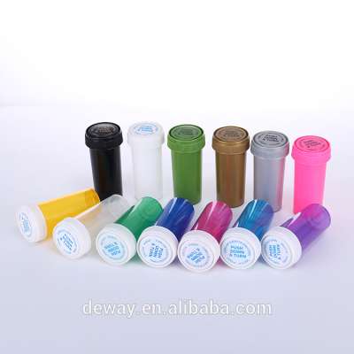 240ml Plastic Pill Vials Pharmaceutical Plastic Vials Reversible Cap Vials